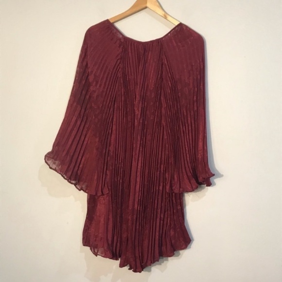 ANTHROPOLOGIE Toulon Pleated Dress - Picture 3 of 10